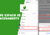 Libere espacio de almacenamiento – “Más datos” en el iPhone